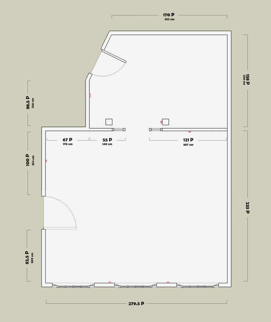 Plan des locaux du Labo - Sarah Delignies