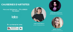 CAUSERIES D’ARTISTES – LE LABO.