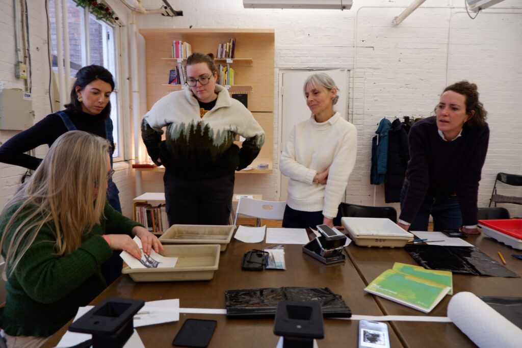 groupe de participants à l'atelier de transfert d'emulsion
