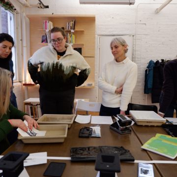 groupe de participants à l'atelier de transfert d'emulsion