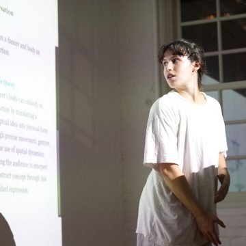 © Julien Taming | Le Cercle avec Karen Vanderborght et Jade Rocan